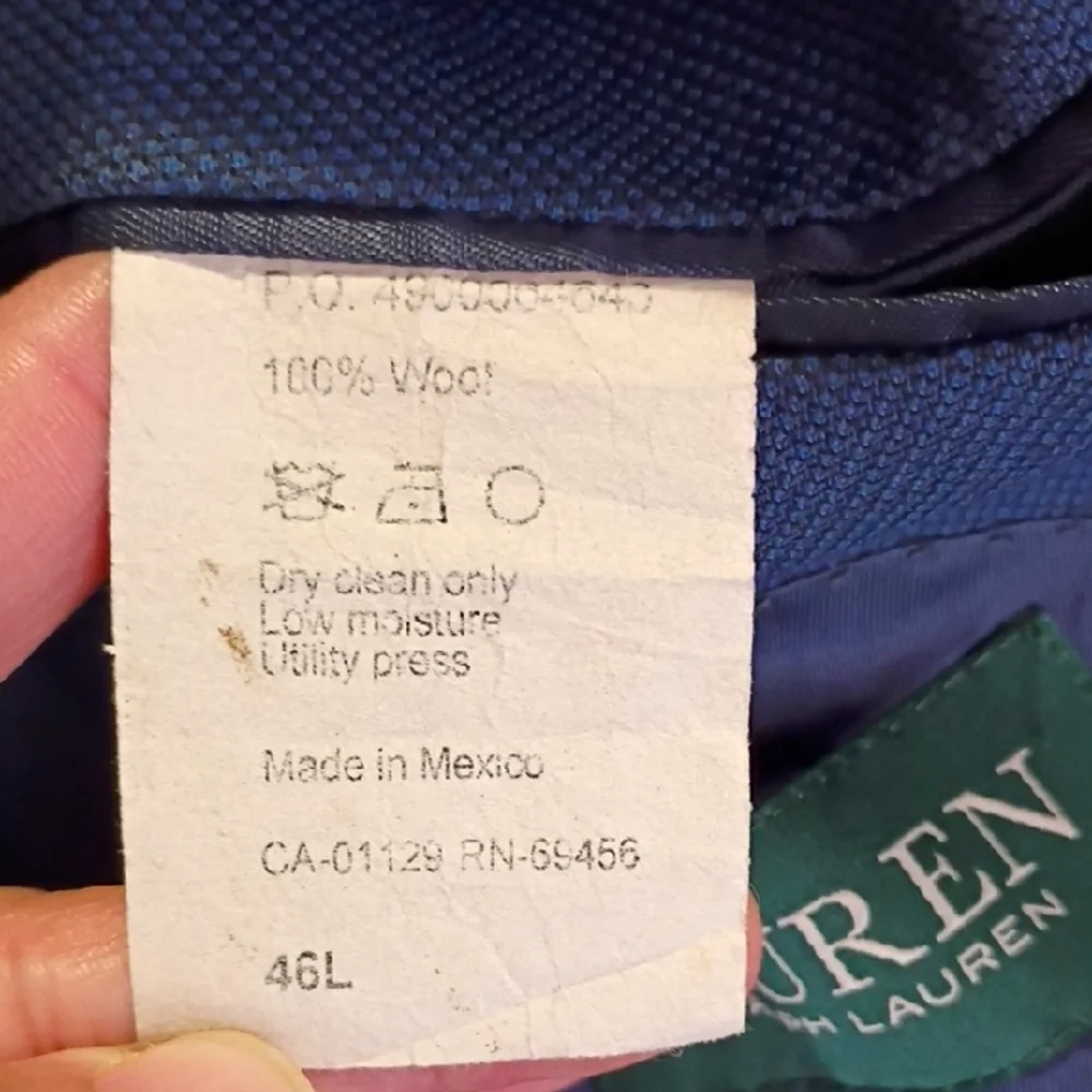 Ralph Lauren Classic Blue‎ Blazer